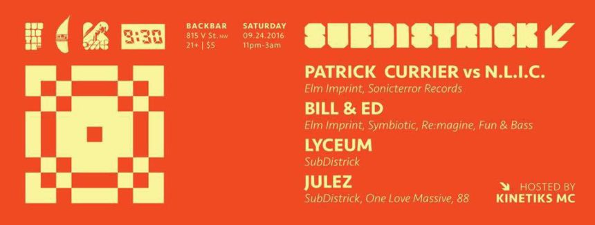 SubDistrick! - September 2016 - Elm Imprint Takeover (9/24/16)