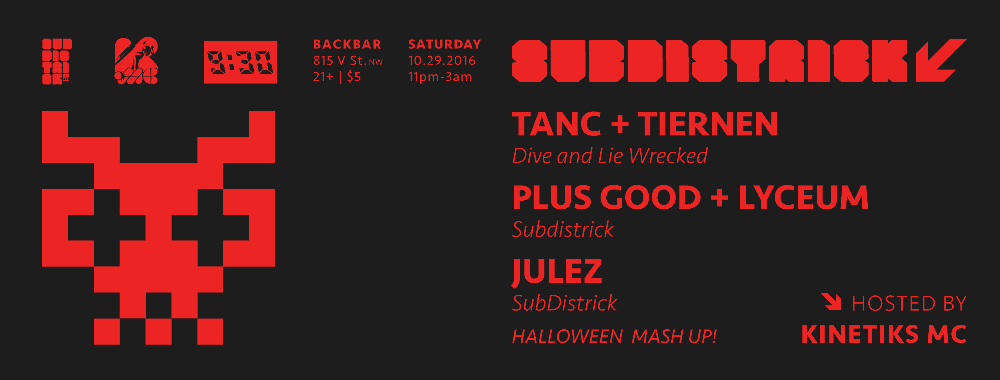 SubDistrick! October 2016 - Halloween in the Bass Bunka! [10.29.16]