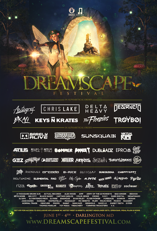 Dreamscape Festival 2017 - Camp Ramblewood, MD - [6/1/17 - 6/4/17]